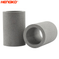 5 10 20 25 100 Micron Porous Powder Metal Sintered 316L Stainless Steel Fuel Oil  Filter Tube